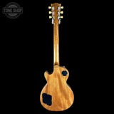 Full back of Gibson Les Paul Standard 50s Figured Top Honey Amber.