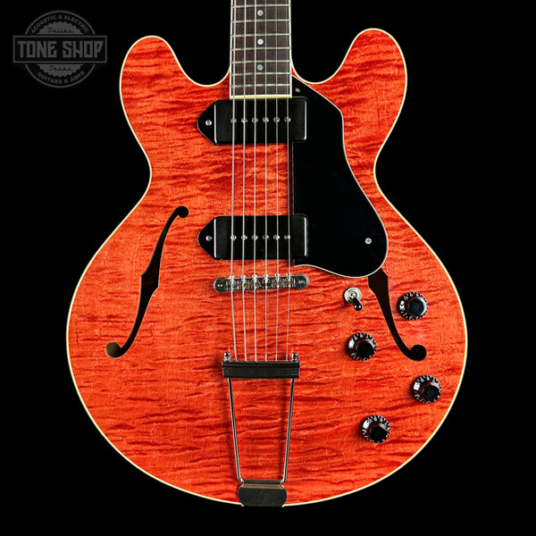 Front of Used Collings I-30 LC Faded Cherry.