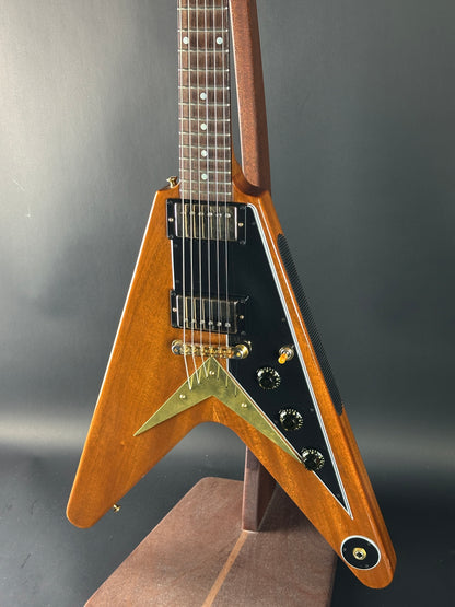 Front angle of Used 2021 Gibson Custom Shop '58 Mahogany Flying V.