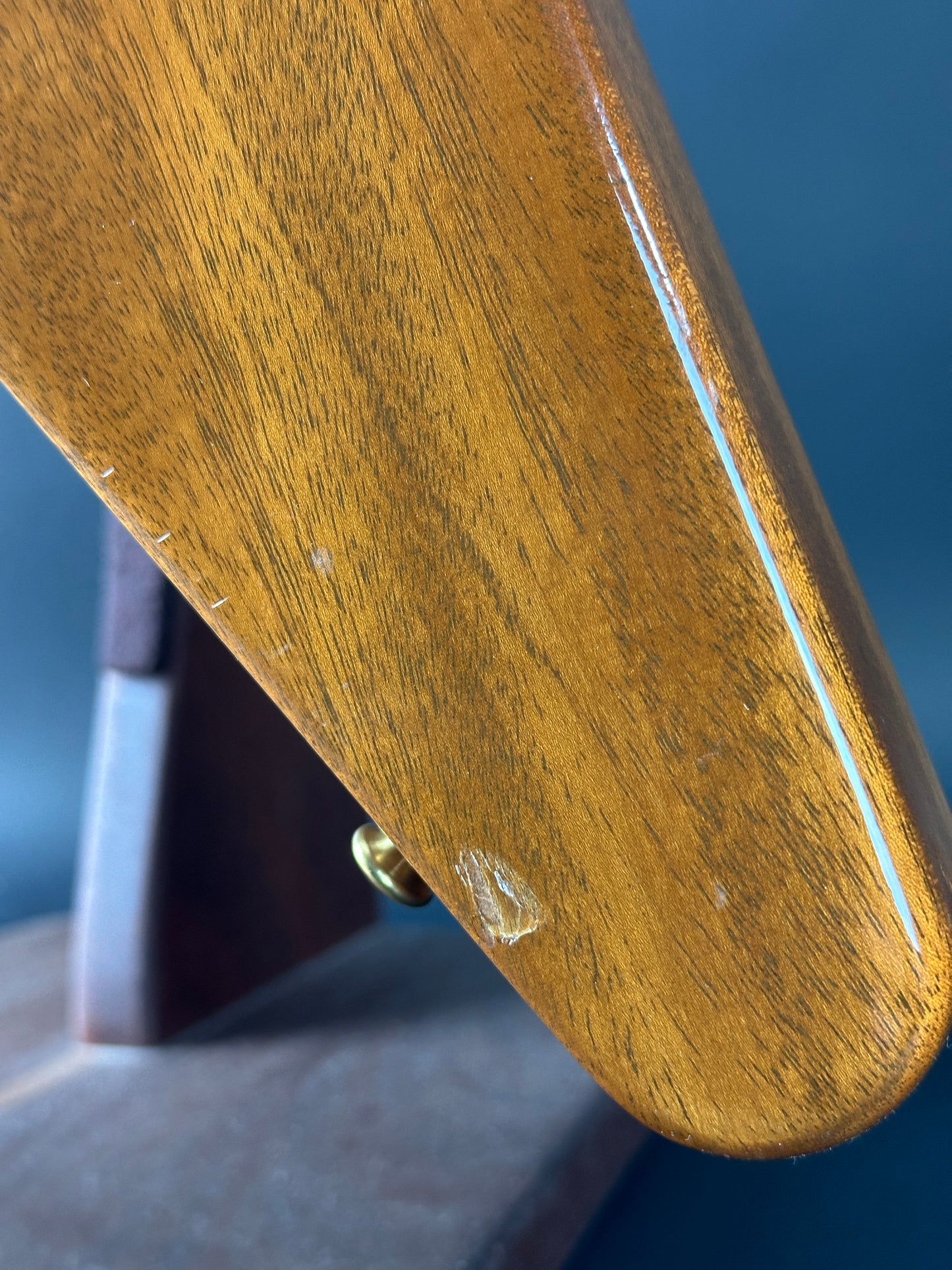 Wear on back of Used 2021 Gibson Custom Shop '58 Mahogany Flying V.