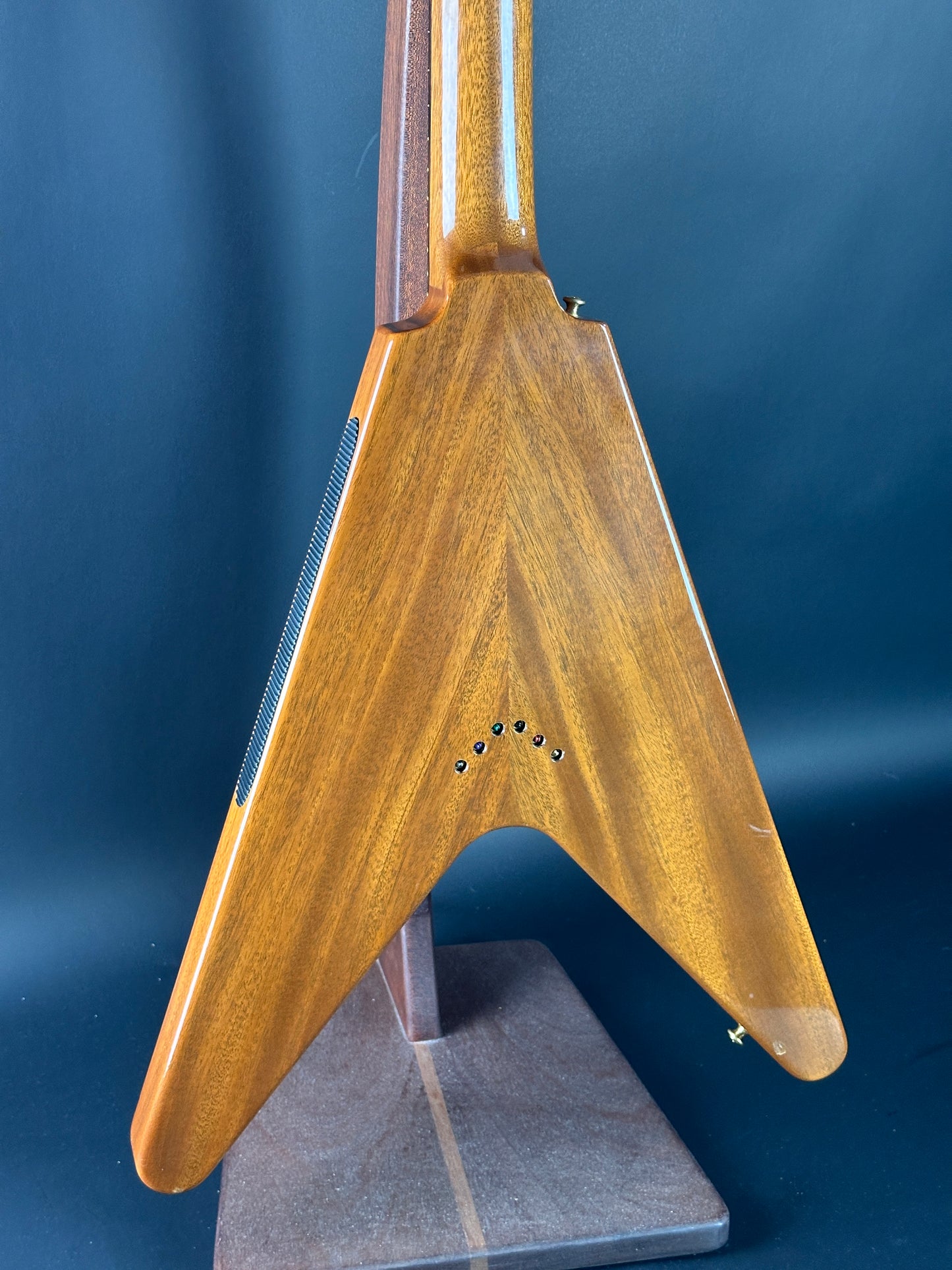 Back angle of Used 2021 Gibson Custom Shop '58 Mahogany Flying V.