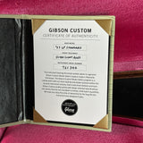 Gibson Custom Dealer Select 1957 Les Paul Chambered Double Gold Ultra Light Aged w/case 761345