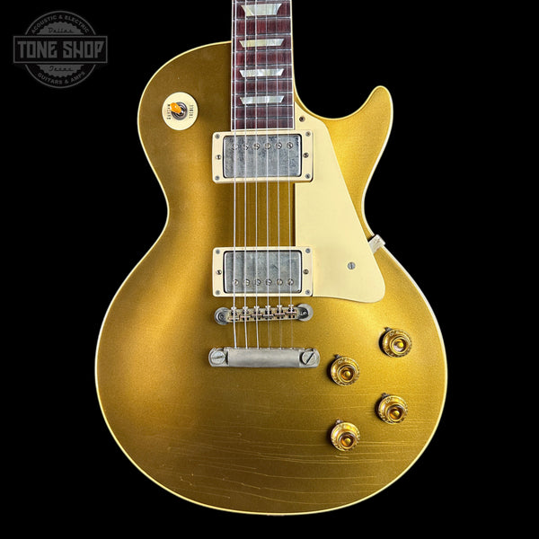 Gibson Custom Dealer Select 1957 Les Paul Chambered Double Gold Ultra Light Aged w/case 761345