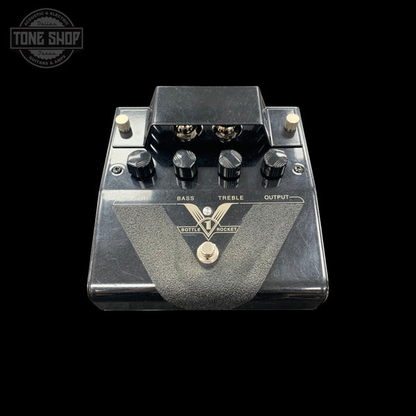 Front angle of Used Mesa Boogie V-1 Bottle Rocket Floor Pre-Amp Pedal.