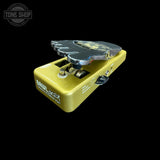 Front keft angle of Used Snarling Dogs Bawl Buster Addicted to Wah Pedal Gold TFW3287.