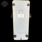 Bottom of Used Snarling Dogs Bawl Buster Addicted to Wah Pedal Gold TFW3287.