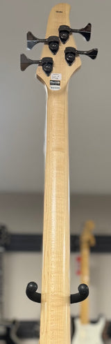 Back of neck of Used Dingwall D-Roc Matte Black w/bag TSS6559