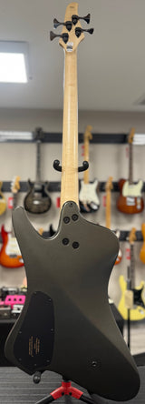 Full back of Used Dingwall D-Roc Matte Black w/bag TSS6559