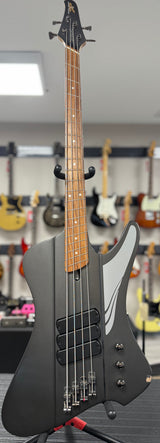 Full front of Used Dingwall D-Roc Matte Black w/bag TSS6559