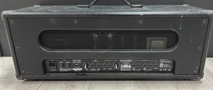 Back of Used Acoustic GT50H 50 Watt Guitar Amp Head TSS3534