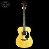 Full front of Martin Custom Shop  28/45 Style 000 Adirondack/Wild Grain East Indian Rosewood.