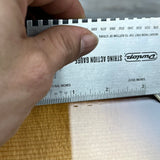 Close up of wear/damage on Used 2019 Taylor Custom 414CE Edgeburst.