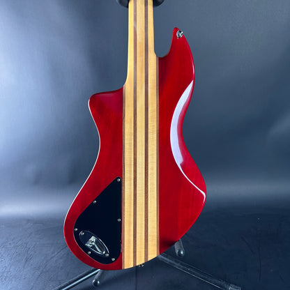 Back of Used Lace Helix Bass Red.