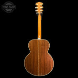 Back of Used 2024 Gibson Dove Original Vintage Cherry Sunburst.
