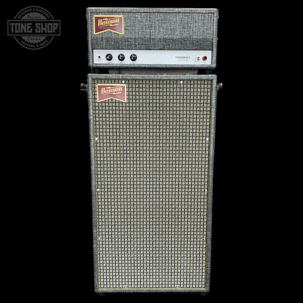 Front of Used Benson Amps Chimera 30 Watt Amp & 2X12 Cabinet Nightshade TFW3412.