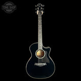 Full front of Taylor Prototype 514ce Japan Limited Blacktop.