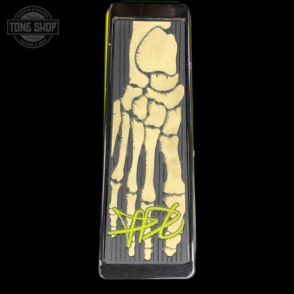 Top of Used Dunlop KH95 Kirk Hammett Signature Cry Baby Wah TFW3355.