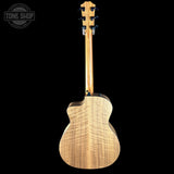 Full back of Taylor Prototype Sunset Boulevard 214ce Walnut / Sitka Eclipse Burst.