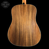 Back of Taylor Prototype Gold Label 710e Special Edition Nashville Burst.