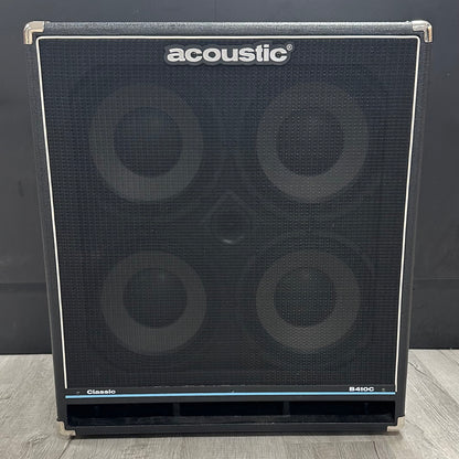 Front ofUsed Acoustic B410C 4x10 Bass Cab TSS3592