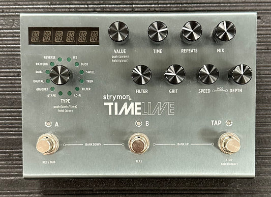 Top of Used Strymon Timeline Delay Pedal TSS3581
