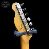 Back of headstock of Used 2025 Squier Classic Vibe White Blonde TFW3458.