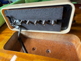 Bottom of pickup inside Used Collings CL Custom 390 Sunburst.