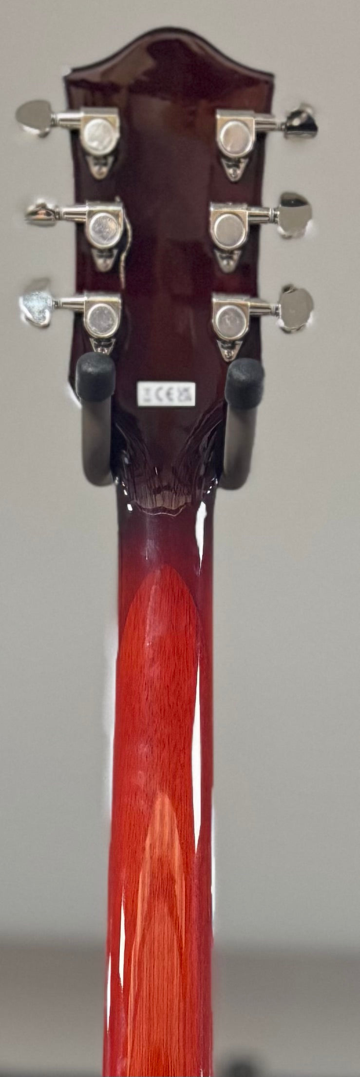 Back of neck of Used Gretsch Streamliner G2420 Chromatic II Claret Burst w/case TSS6591