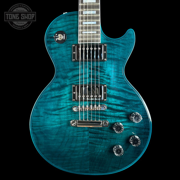 Gibson Custom Les Paul Axcess Custom Stopbar Peacock Widow CS601387