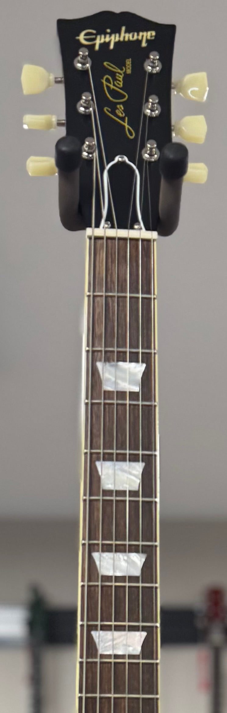 Neck of Used Epiphone "Inspired By Gibson Custom" 1959 Les Paul Standard Tobacco Burst w/case TSS6660