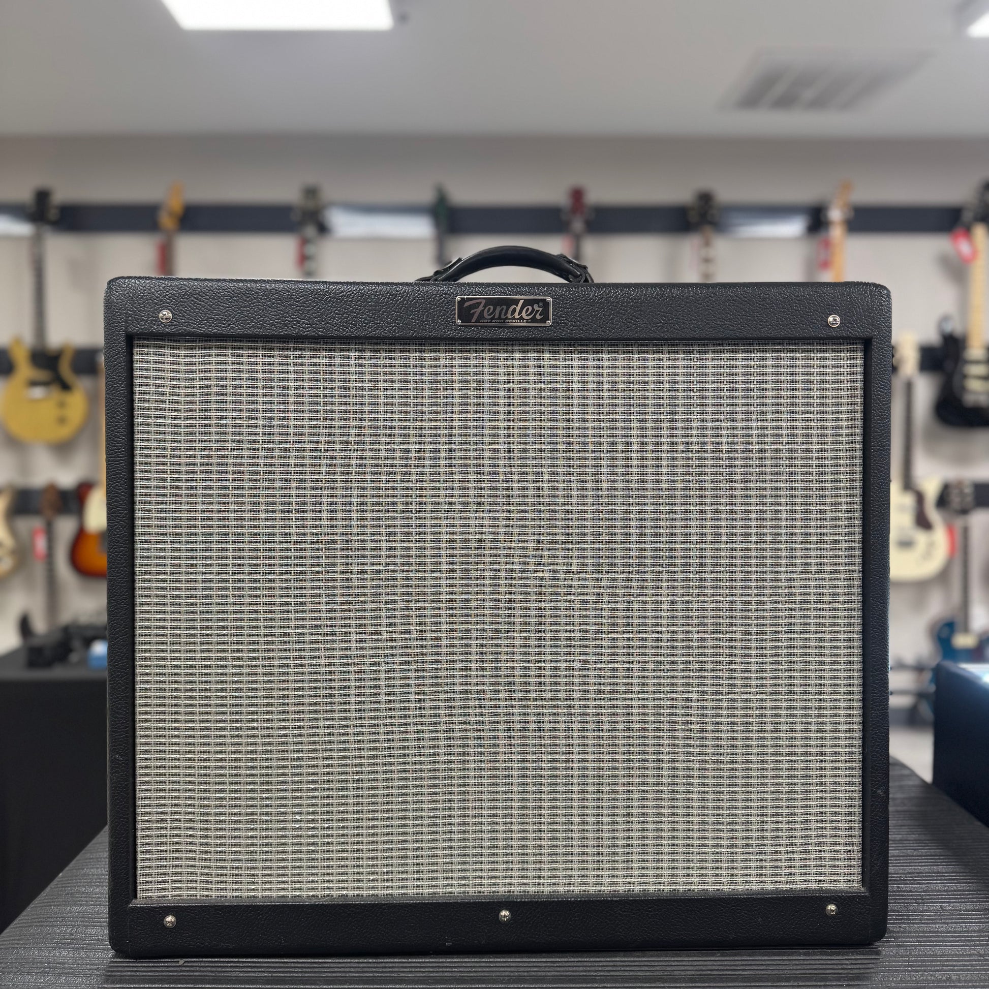 Front of Used Fender Hot Rod Deville 2x12 60w Guitar Combo TSS6674