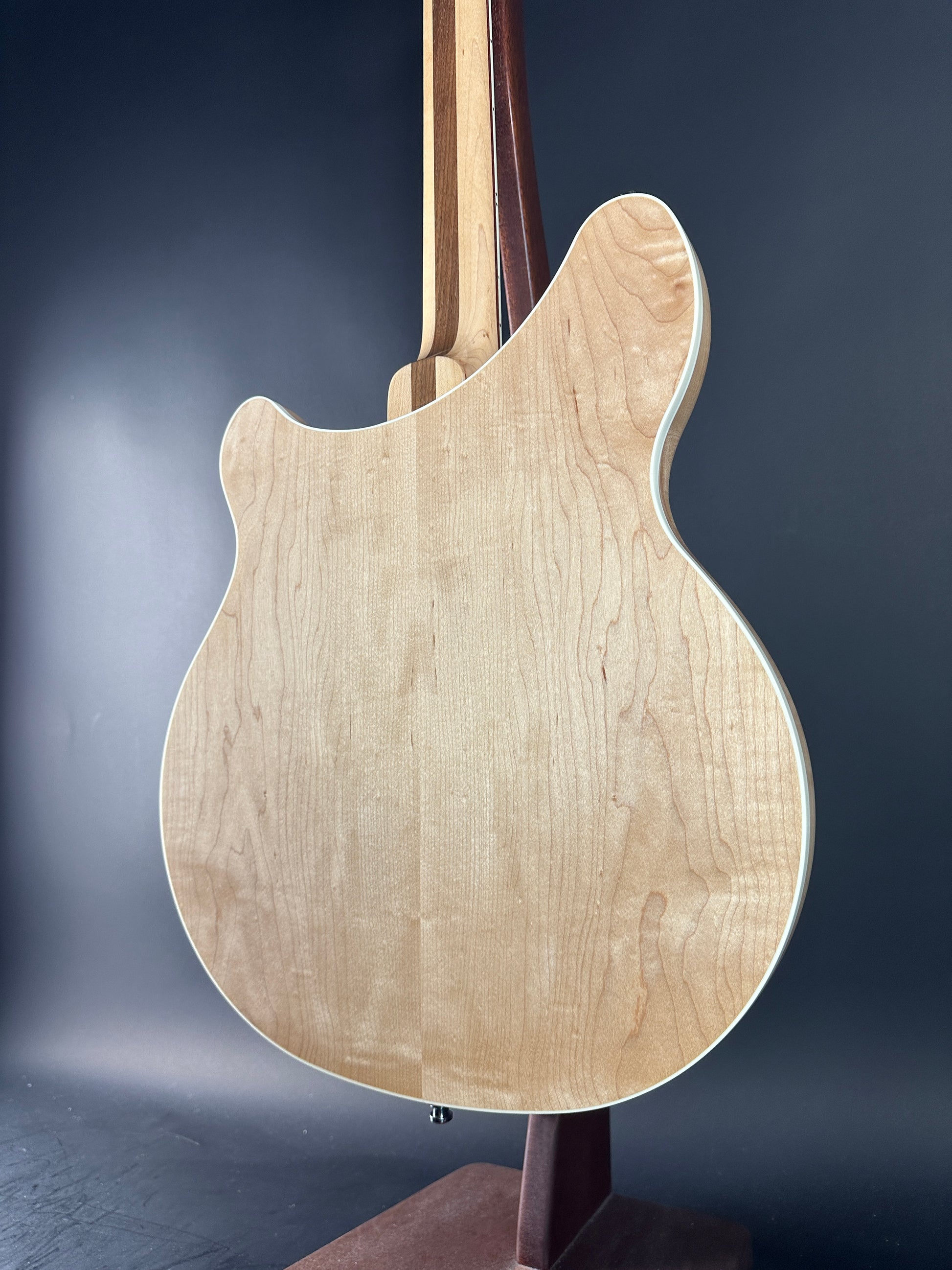 Back angle of Used 2009 Rickenbacker 360 Mapleglo.