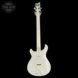 Full back of PRS Private Stock 12508 Custom 24 Semi Hollow Sub Zero Glow.