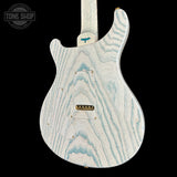Back angle of PRS Private Stock 12508 Custom 24 Semi Hollow Sub Zero Glow.