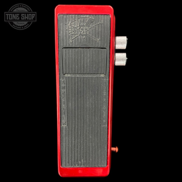 Top of Used Dunlop SW95 Cry Baby Slash Wah Pedal.