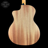 Back of Taylor Prototype 114ce Sapele / Sitka.
