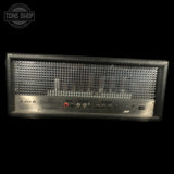 Back of head of Used 1965 Sears Silvertone 1484 Twin Twelve Piggyback Amp TFW3510.