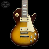 Front of Used 2025 Gibson Les Paul Standard 60s Double Trouble Vintage Tobacco Burst.