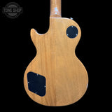 Back of Used 2025 Gibson Les Paul Standard 60s Double Trouble Vintage Tobacco Burst body.
