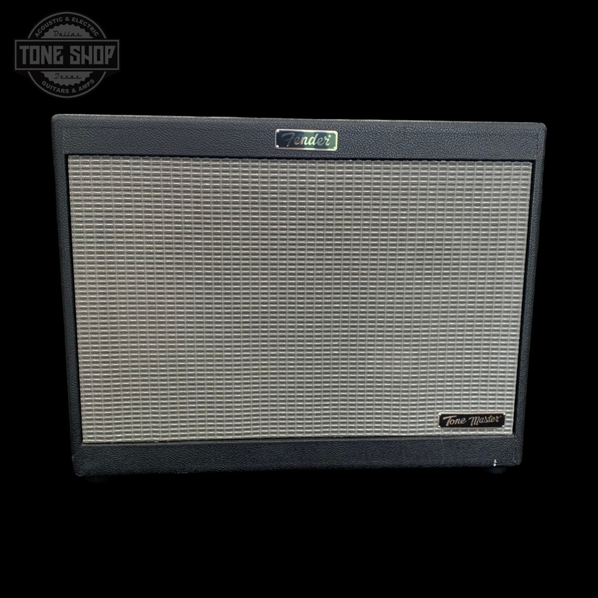 Front of Used Fender Tone Master FR-12 Black 1x12 TFW3522.