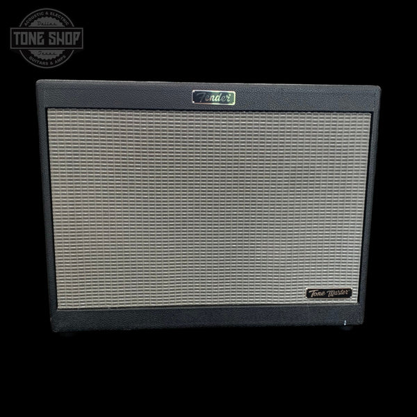 Front of Used Fender Tone Master FR-12 Black 1x12 TFW3522.