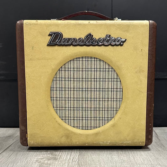 Front of Used Danelectro Nifty Fifty 1x8 Guitar Amp TSS3676