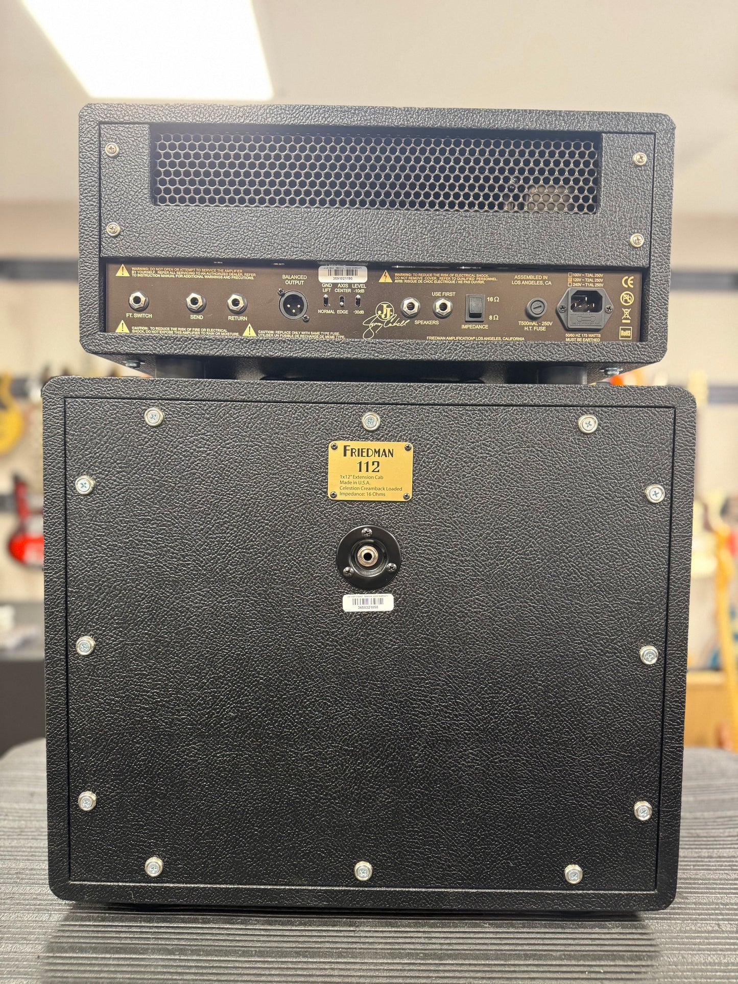 Back of Used Friedman JJ Junior w/112 Cab TSS6710