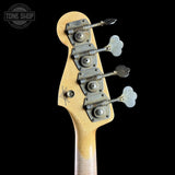 Fender Custom Shop 1963 Jazz Bass Journeyman Relic Aged Aztec Gold CZ590449