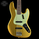Fender Custom Shop 1963 Jazz Bass Journeyman Relic Aged Aztec Gold CZ590449