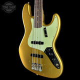 Fender Custom Shop 1963 Jazz Bass Journeyman Relic Aged Aztec Gold CZ590449