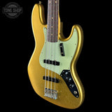 Fender Custom Shop 1963 Jazz Bass Journeyman Relic Aged Aztec Gold CZ590449