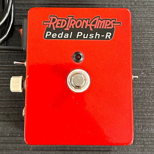 Top of Used Red Iron Amps Pedal Push-R Pre Amp TSS3714