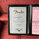 Certificate of authenticity for Fender Custom Shop 1951 Nocaster Journeyman Relic Aged Nocaster Blonde.