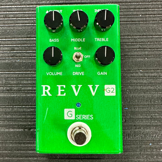 Top of Used Revv G2 Overdrive Pedal w/box TSS3720